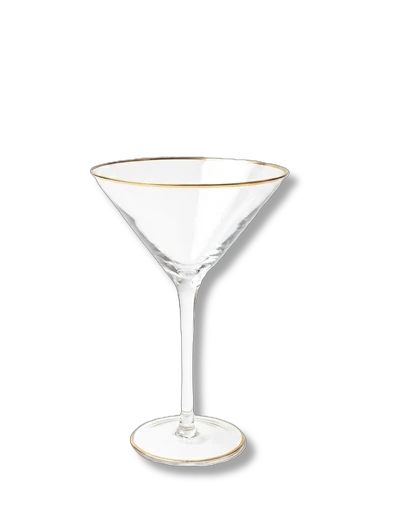 Copa Martini Doble Oro · Cristalería PR
