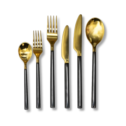 Black and Gold · Cubertería PR