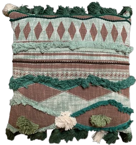 Cojín Macramé · Salas & lounge PR