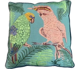 Cojín Pájaros