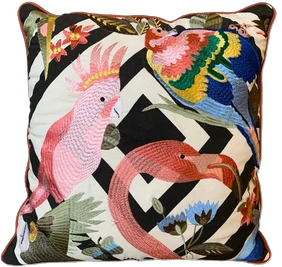 Cojín Guacamayas · Salas & lounge PR
