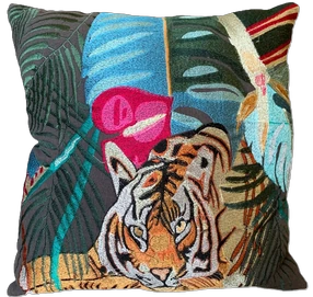 Cojín Tigre · Salas & lounge PR